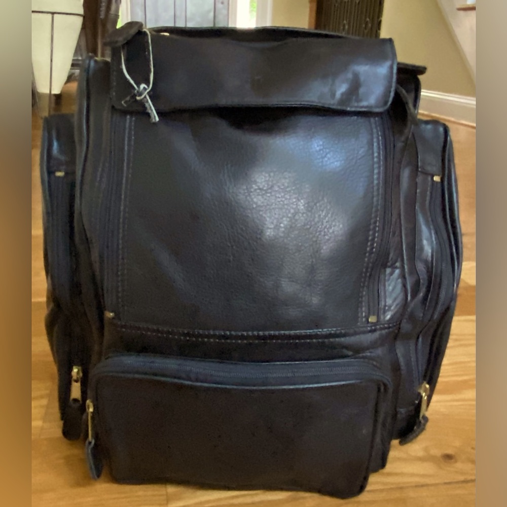 Vintage Frye Genuine Leather Logan Backpack - EUC
